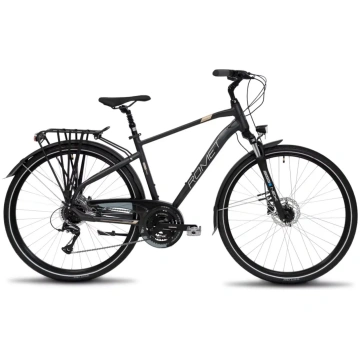 Velosipēds ROMET Wagant 6, melns-zelta (L)