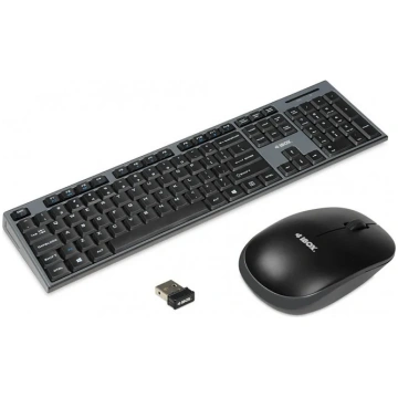 iBox IKMS606W keyboard RF Wireless English Black