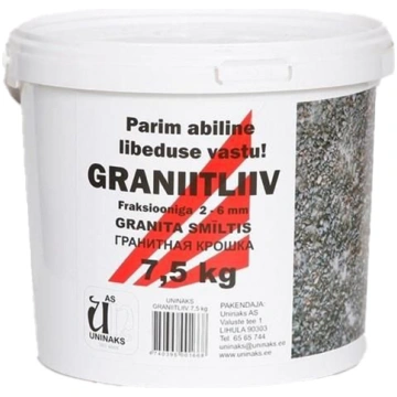 Granīta smiltis betonēšanas darbiem/apdares darbie