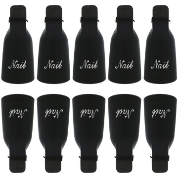 Plastic Nail Clips for Soak Off UV Gel Polish Remo