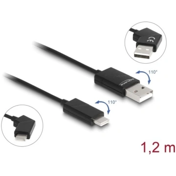 Delock USB 2.0 Cable Type-A male to USB Type-C™ ma