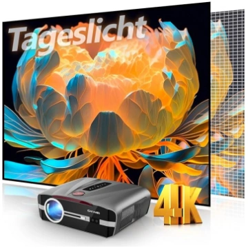 4K Beamer Ultra HD 2300 ANSI Tageslicht Projektor 