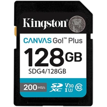 Atmiņas karte Kingston Canvas Go Plus 128GB SDXC 2