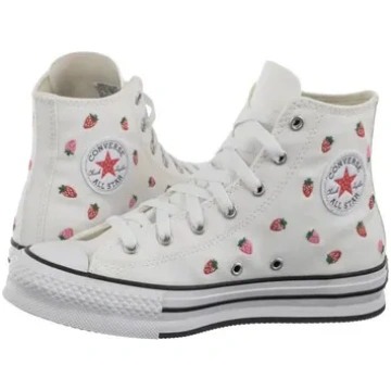 Converse CTAS Eva Lift Hi White/Soft Red/Watermelo