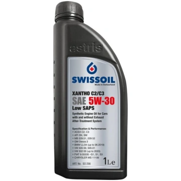 XANTHO C2/C3 SAE 5W-30 Low SAPS, 1L Swissoil