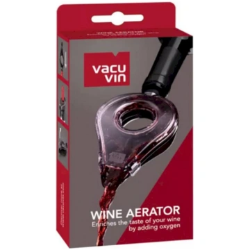 VacuVin Vīna Aerātors Melns