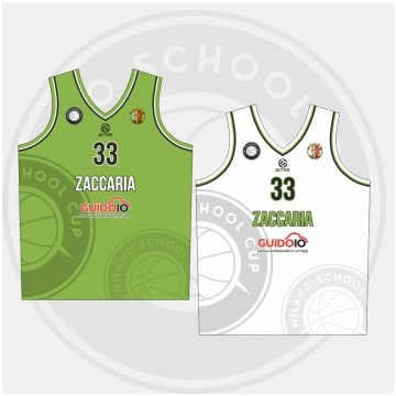 ZACCARIA canotta basket double - L
