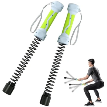 DASIAUTOEM Battle Ropes bez auklas, 2 gab. regulēj
