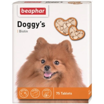 Beaphar Doggy"s Biotin 75 tab. - Vitamīnizēta papi