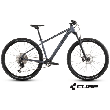 CUBE REACTION SLX 29 kalnu velosipēds - metallicgr