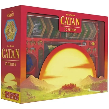 CATAN 3D Edition | Galda spēle | Vecums: 10+ | 3–4