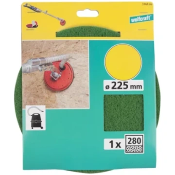 Pulēšanas disks D225 P280, WOLFCRAFT 3168000