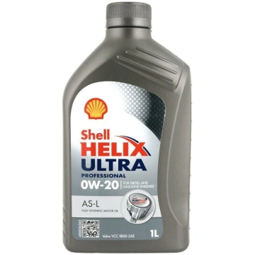 Shell Helix Ultra Prof. AS-L 0W/20 barattolo 1 Lit