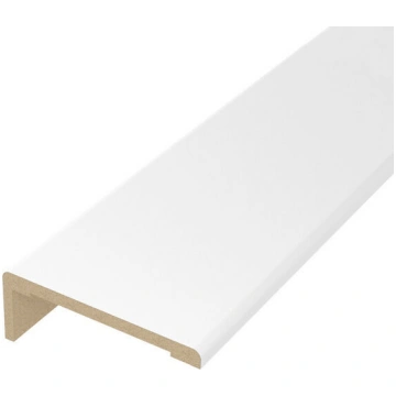 Durvju apmales garā daļa, MDF, sudraba ozols, 2200