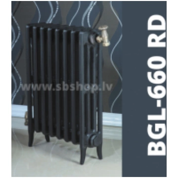 Čuguna radiators BEIGELAI BGL-660-RD (14 sekc.) BG