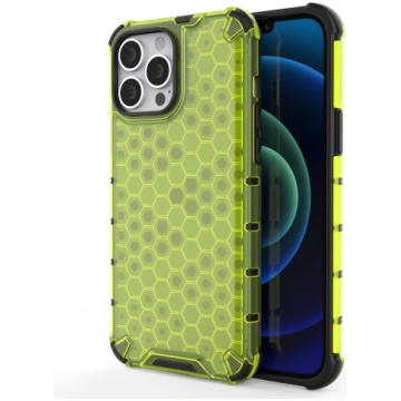 Telefona vāciņš Hurtel Honeycomb, zaļa krās., Appl