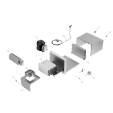 Kompresors (R290) -5...+8°C 1 1/2-4 1/2 sections B