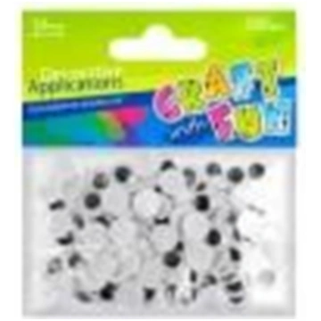 Craft with Fun Ozdoba dekoracyjna - oczy, 100 elem