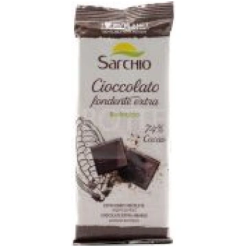 Cioccolato Fondente Extra 74% Sarchio 60G