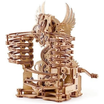 iDventure DIY Wooden Marble Run Dragon — 3D koka m