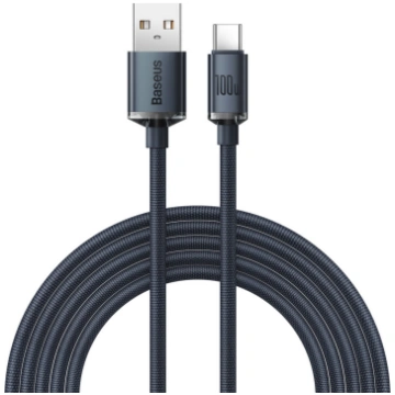 Baseus Crystal Shine USB Type C Data Charging Cabl