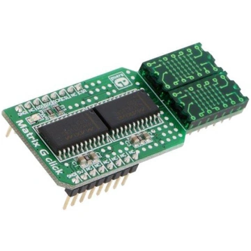 Click board; prototype board; Comp: MAX7219; LED m