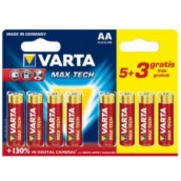 Varta Max Power AA 1.5V (5+3pcs) Baterijas 4706101