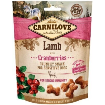 Carnilove Snack Lamb Cranberries 200g Suņiem