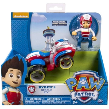 Paw Patrol Ryder kvadracikls Raider mašīna