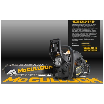Benzīna Motorzāģis McCULLOCH CS 410 Elite Specifik