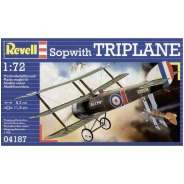 REVELL Līmējamais modelis 04187 Sopwith Triplane
