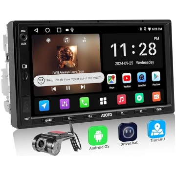 ATOTOEXCEL A5L 7 collu Android Double DIN radio, b