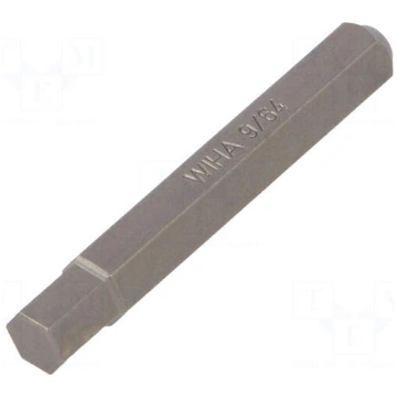 Screwdriver bit | hex key | HEX 9/64" | Socket siz