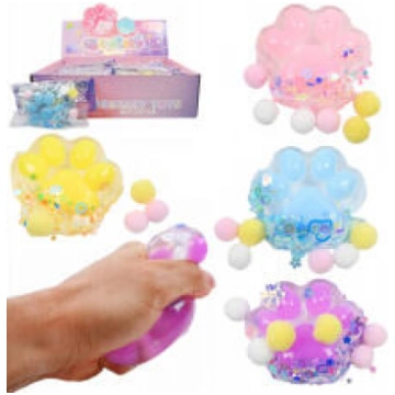 GNIOTEK SQUISHY ŁAPKA PRZEZROCZYSTA 254271 Trifox 