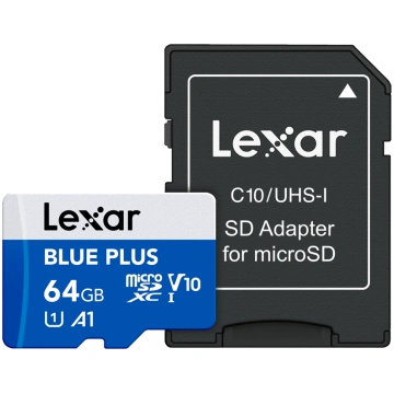 microSD atmiņas kartes, LEXAR, LEXAR microSDHC Blu