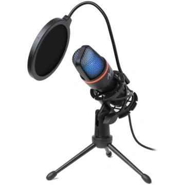 ART condenser microphone stand with mechanical fil