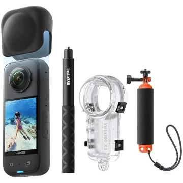 Insta360 X3 „Invisible Diving“ komplekts — ūdensiz