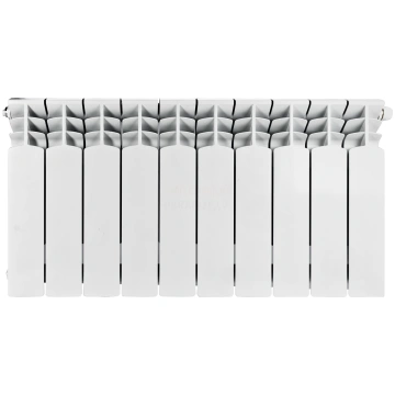 KFA alumīnija radiators G350F (10 ribas/sekcijas) 