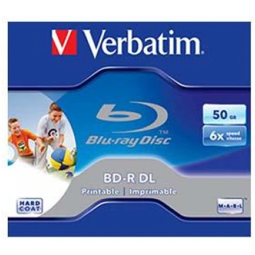 *BD-R DL 50Gb/6x Blu-rayDisc (jewel) printable Ver