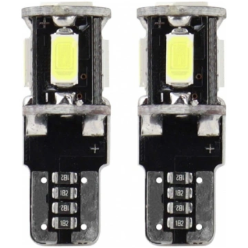 AMIO LED CANBUS 5SMD 5730 T10 (W5W) White auto spu