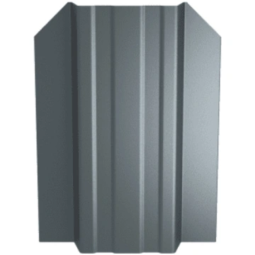 Profilēta metāla žoga štaketas STANDARD RAL7016 (A