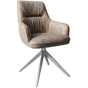 DELIFE Zelia-Flex Upholstered Chair with Armrests 