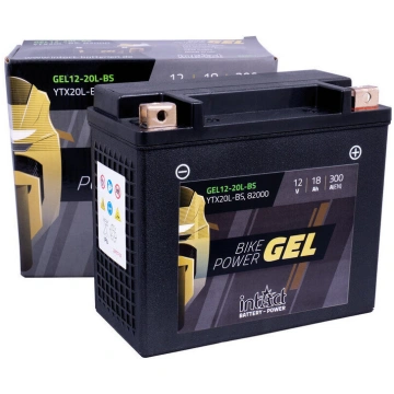 Akumulators motocikliem intAct Battery-Power GEL Y