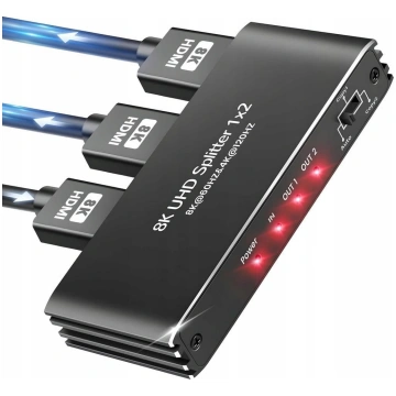 Pawonik SPLITTER HDMI 2.1 1x2 ROZDZIELAULTRAHD HDC