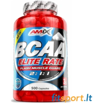 Amix Nutrition BCAA Elite Rate 500 kapsulas