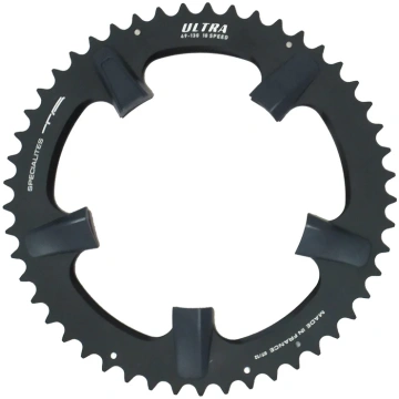 Corona Singola 52 Denti - 10V BCD 110mm Nera per U
