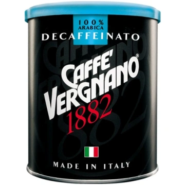 Ground coffee Vergnano Decaffeinated, 250 g. witho