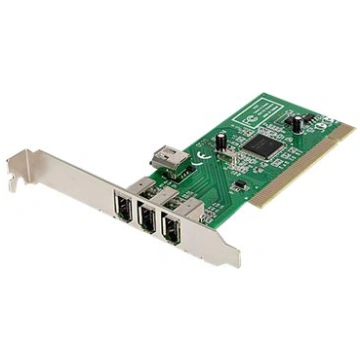 Startech 4 port PCI 1394a FireWire Adapter Card - 