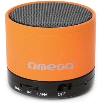 Mini bluetooth skaļrunis USB 3W 95dB apaļš oranžs 