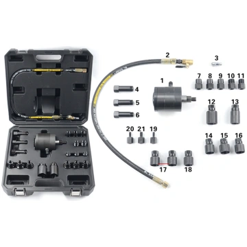 Pneimatiskais novilcējs Common rail dīzeļa sprausl
